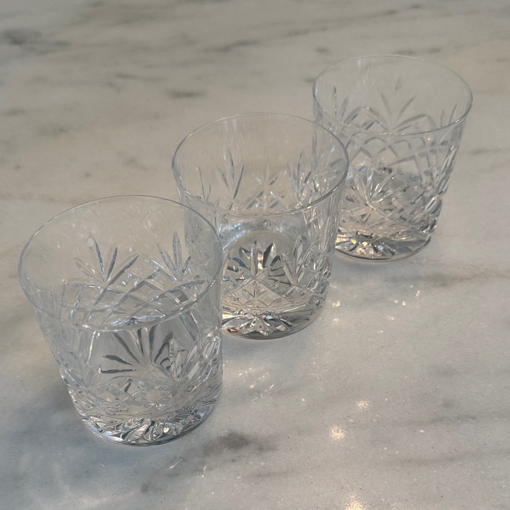 Crystal Tumbler Set of 3